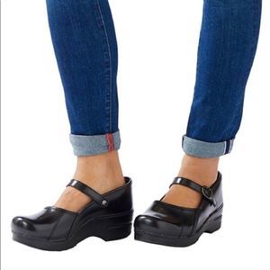Dansko Marcelle Patent Leather Mary Jane Clog